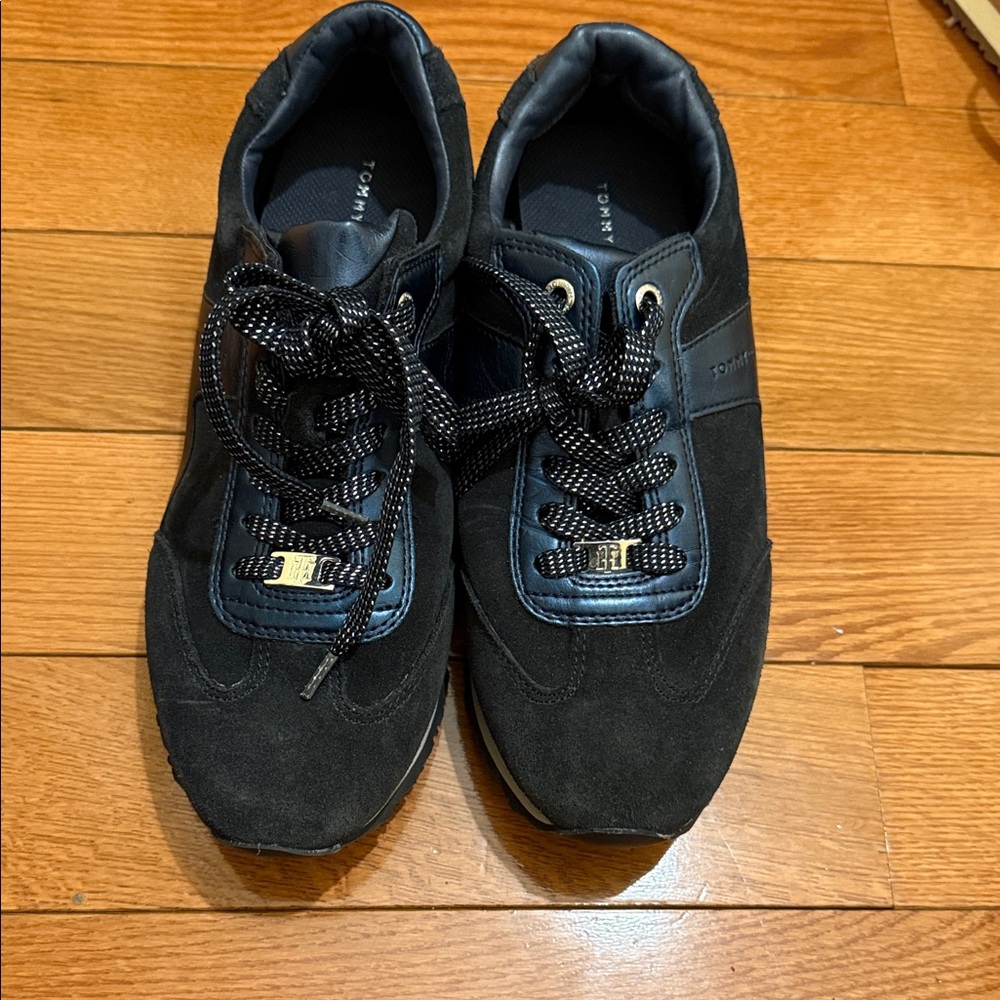 Tommy Hilfiger Black Sneakers for Men